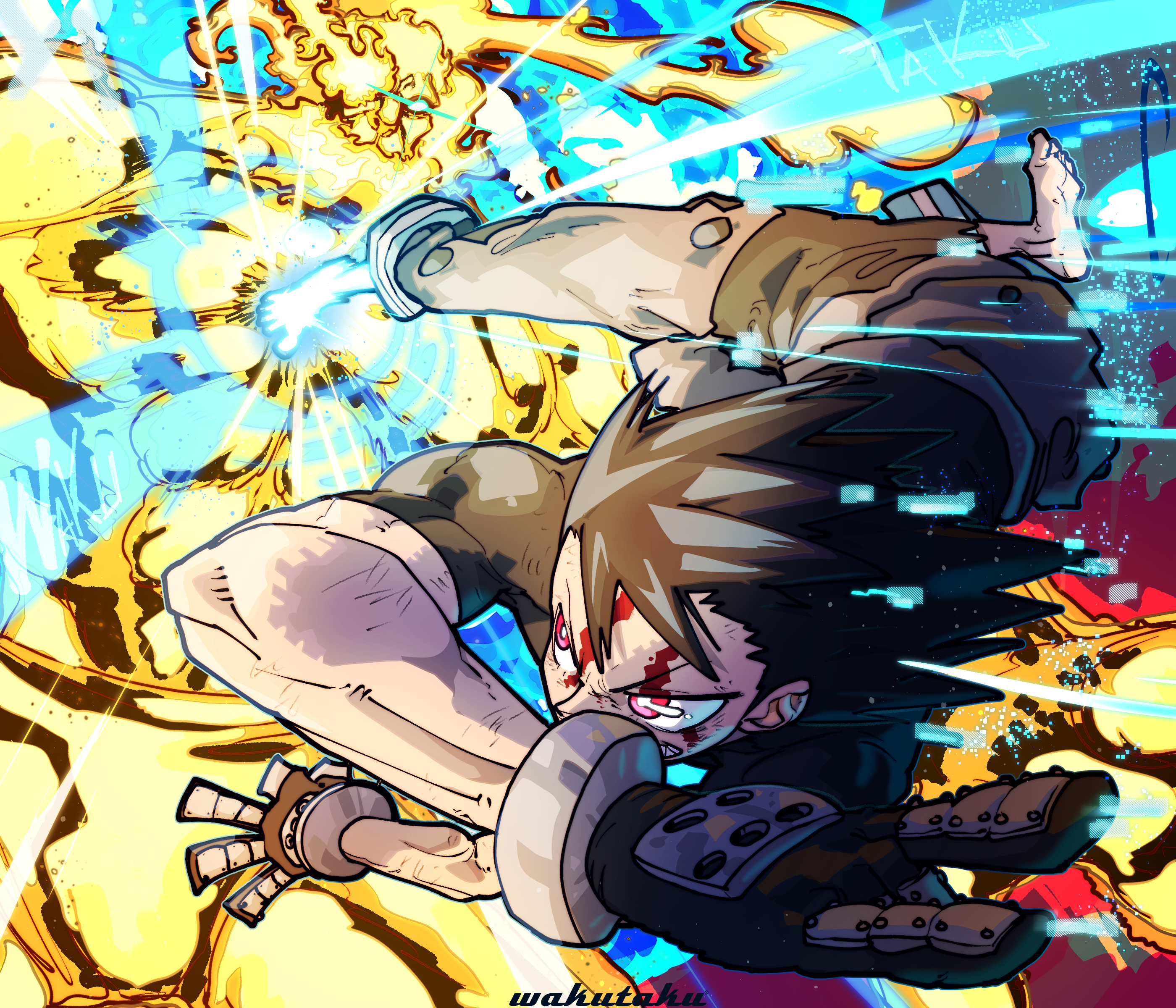 SHINRA VS BURN PRINT